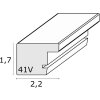 Deknudt S41VH2 Fotowand 15 lijst Zwart 10x15(11) 13x18(2) 20x30(2)