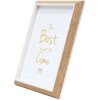 Deknudt S46WG4 fotolijst natuur/witte rand passe-partout 15x20 cm