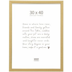 Deknudt S47EB2 fotolijst goud met zwarte rand 30x40 cm