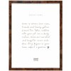 Deknudt S47EG1 lijst donker wortelnotenhout kleur zwart rand 15x20cm
