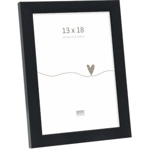 Deknudt S47EK2 fotolijst zwart 13x18 cm kunststof