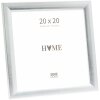 Deknudt S54SD2 Zilverkleurige houten lijst 20x20 cm