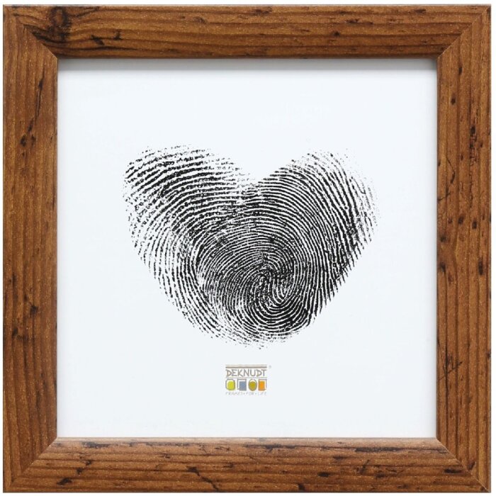 Deknudt S54SH9 Houten lijst Bruin 13x13 cm