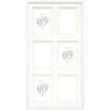 Deknudt S65KK1 Gallery lijst wit dubbel passe-partout 6x 10x15 cm