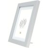 Deknudt S66KD1 Fotolijst Zilver Wit Passepartout 10x15 cm