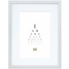 Deknudt S66KD1 Fotolijst Zilverkleur Wit Passepartout 29,7x42 cm