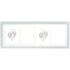Deknudt S66KD1 fotolijst zilver passe-partout 4 fotos 10x15 cm