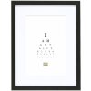 Deknudt S66KF2 Fotolijst Zwart met Wit Passepartout 10x15 cm