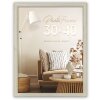 ZEP fotolijst Genova MDF houtlook helder glas bruin wit 20x30 cm tot 50x70 cm