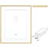 Deknudt S43AH1 fotolijst naturel houtkleur met passe-partout 15x20 cm tot 40x50 cm