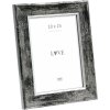 Deknudt S45YE2 Houten lijst zwart zilver rand 10x15 tot 40x50 cm