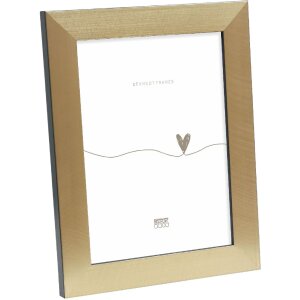 Deknudt S47BB2 fotolijst goud/zwarte rand 10x15 cm tot 50x70 cm