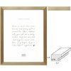 Deknudt S47BB2 fotolijst goud/zwarte rand 10x15 cm tot 50x70 cm
