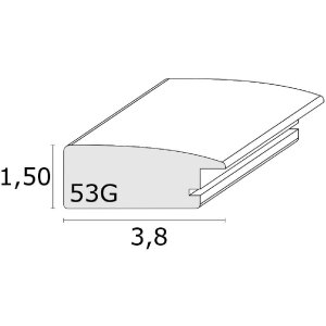 Deknudt S53GH8 fotolijst naturel houtlook 13x18 cm tot 60x80 cm