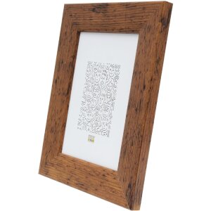 Deknudt S53GH9 Houten brede lijst bruin 13x18 cm tot 60x80 cm