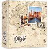 ZEP Adventure insteekalbum 200 fotos 10x15 cm en 13x19 cm Blauw Bruin