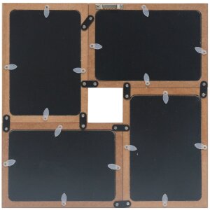Deknudt S68UC3 fotolijst naturel hout 4 fotos 10x15 cm...