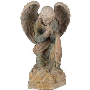 Clayre & Eef 5MG0043 Decoratieve Engel Gebedshouding...