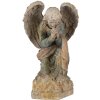Clayre & Eef 5MG0043 Decoratieve Engel Gebedshouding Antiek-look 41x45x65 cm