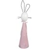 Clayre & Eef 5Y1220 Decoratief Konijn Roze Wit 18x14x60 cm