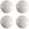 Clayre & Eef 65304 deurknop keramiek witgoudmotief Ø4x3 cm