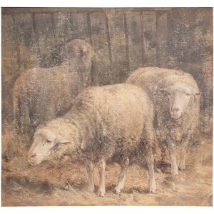 Clayre & Eef 65308 Foto 50x3x50 cm wanddecoratie...