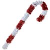 Clayre & Eef 65472M Decoratie Suikerspin Rood Wit 26x7x95 cm