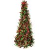 Clayre & Eef 65543L Decoratie Kerstboom Groen Ø 18x48 cm