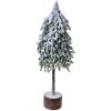 Clayre & Eef 65580 Kunstkerstboom 20x15x53 cm sneeuweffect