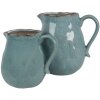 Clayre & Eef 6CE1713BL Decoratiekan Blauw 17x13x15 cm