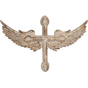 Clayre & Eef 6H2384 Wanddecoratie 48x3x31 cm Vintage...