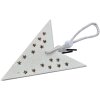 Clayre & Eef 6PA0512SW Decoratie Ster Wit 30x10x30 cm