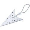 Clayre & Eef 6PA0515S Decoratie Ster Wit 30x8x30 cm