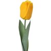 Clayre & Eef 6PL0235 Kunstbloem Tulp Geel 6x6x50 cm