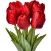 Clayre & Eef 6PL0276 Kunstbloem Tulpen 10x10x32 cm Rood