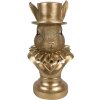 Clayre & Eef 6PR4141 Decoratie Konijn Goud 19x16x35 cm