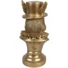 Clayre & Eef 6PR4141 Decoratie Konijn Goud 19x16x35 cm