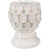 Clayre & Eef 6TE0510S Bloempot Wit Ø 11x13 cm