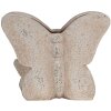 Clayre & Eef 6TE0514 Bloempot Vlinder Beige 24x10x19 cm