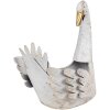 Clayre & Eef 6Y5513 Plantenhouder Zwaan Wit 44x26x43 cm