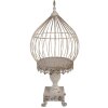 Clayre & Eef 6Y5590 Decoratie Vogelkooi Beige Ø 36x69 cm