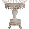 Clayre & Eef 6Y5590 Decoratie Vogelkooi Beige Ø 36x69 cm