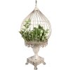 Clayre & Eef 6Y5590 Decoratie Vogelkooi Beige Ø 36x69 cm