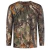 Stealth Gear T-Shirt Lange Mouw Camo Bos Print Maat S