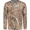 Stealth Gear T-shirt lange mouw camo riet print maat L