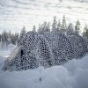 Buteo Photo Gear camouflagenet 3 wit/grijs 2,4x3 m