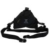 Buteo Photo Gear zitzak 1 zadel model zwart met schouderriem
