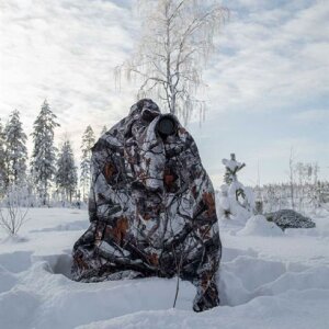 Buteo Photo Gear camouflagehoes sneeuw