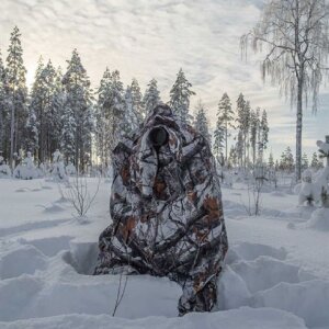Buteo Photo Gear camouflagehoes sneeuw