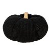 Clayre & Eef 65401 Decoratieve Pompoen Zwart Ø 25x16 cm